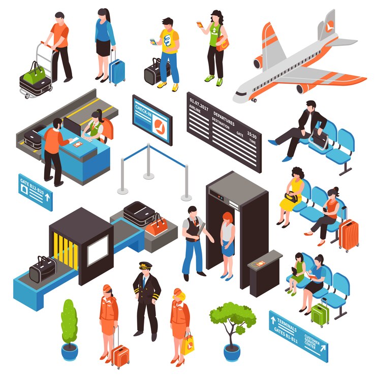 airport-isometric-icons-set_1284-18620
